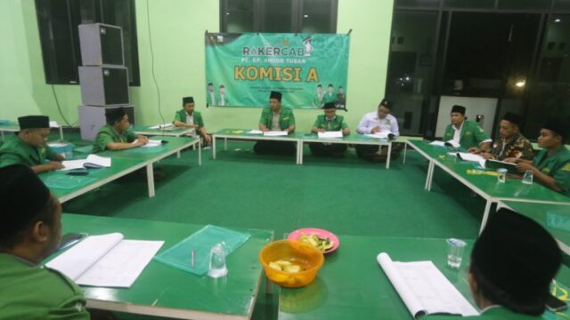 Rapat Kerja ke-1 GP Ansor Tuban: Menyusun Program Inovatif, Adaptif, dan Solid Menuju Kemandirian